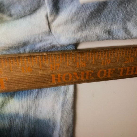 Hanes T Shirt Multicolor Medium M Festival Colors Tie Dye Tee Cotton Top Unisex - Picture 6 of 12